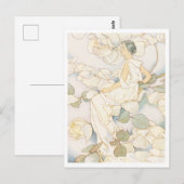 Carte Postale Fleur, Laura Coombs Hills, Art (Devant / Derrière)