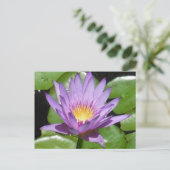 Carte Postale Fleur Lotus (Debout devant)