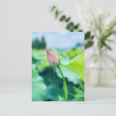 Carte Postale Fleur Lotus (Debout devant)