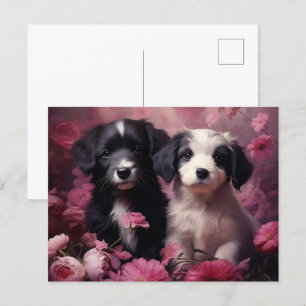Carte Postale Fleur Mélodieuse du Chien