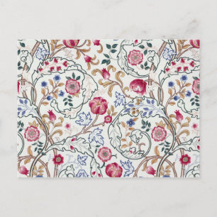 Carte Postale Fleur, Motif Floral, William Morris