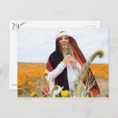 Carte postale Fleur Opium Vamplifié (Devant / Derrière)