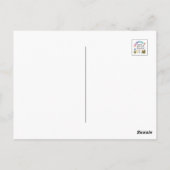 Carte Postale Fleur Où vous êtes planté (Dos)