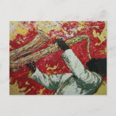 Carte Postale Fleur Passion (Devant)