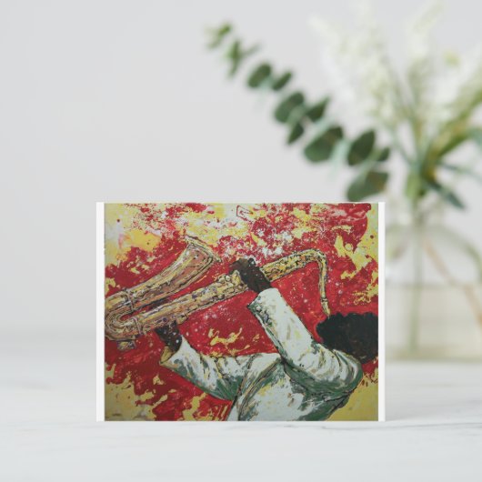 Carte Postale Fleur Passion (Debout devant)