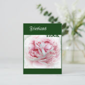 Carte Postale Fleur Pastel (Debout devant)