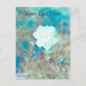 Carte Postale Fleur Pastel (Devant)