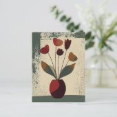 Carte Postale Fleur point n° 002 (Debout devant)