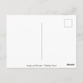 Carte Postale Fleur point n° 002 (Dos)