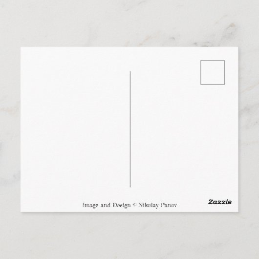 Carte Postale Fleur point n° 007 (Dos)