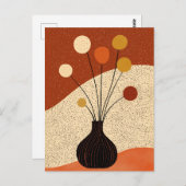 Carte Postale Fleur point n° 012 (Devant / Derrière)