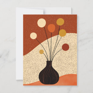 Carte Postale Fleur point n° 012