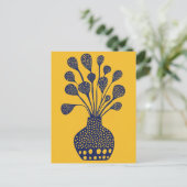 Carte Postale Fleur point n° 014 (Debout devant)