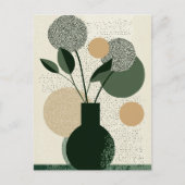 Carte Postale Fleur point n° 018 (Devant)