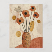 Carte Postale Fleur point n° 024 (Devant)