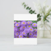 Carte Postale Fleur pourpre (Debout devant)