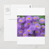 Carte Postale Fleur pourpre (Devant / Derrière)