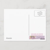 Carte Postale Fleur rose Fairy by Molly Harrison (Dos)