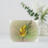 Carte postale Fleur sauvage (Debout devant)