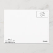 Carte postale Fleur sauvage (Dos)