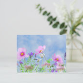 Carte Postale Fleur sauvage (Debout devant)