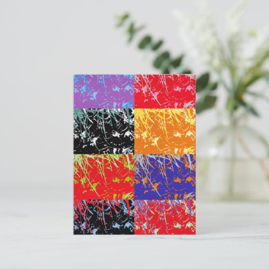 CARTE POSTALE FLEUR SAUVAGE (Debout devant)