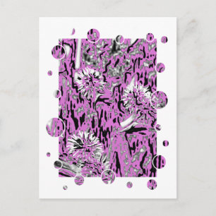 CARTE POSTALE FLEUR SAUVAGE