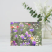 Carte Postale Fleur sauvage (Debout devant)