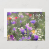 Carte Postale Fleur sauvage (Devant / Derrière)