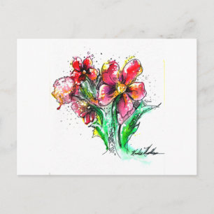 Carte Postale Fleur sauvage