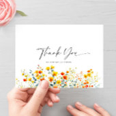 Carte Postale Fleur sauvage Boho de Meadow