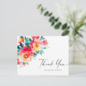 Carte Postale Fleur sauvage Boho de Meadow (Debout devant)