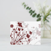 Carte postale fleur sauvage (Bourgogne) (Debout devant)