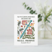 Carte Postale Fleur sauvage de la Bible (Debout devant)