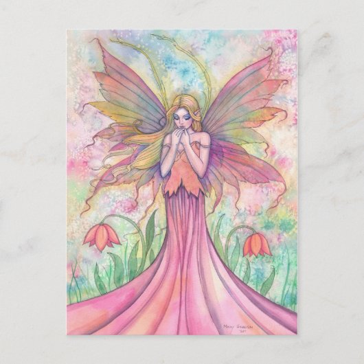 Carte postale fleur sauvage Fairy (Devant)