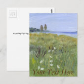 Carte Postale Fleur sauvage Meadow (Devant / Derrière)
