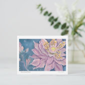 Carte Postale Fleur surnaturelle (Debout devant)