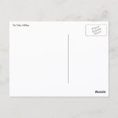 Carte Postale Fleur Trillium Rose (Dos)