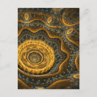 Carte Postale Fleur vapeur