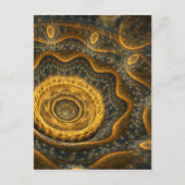 Carte Postale Fleur vapeur (Devant)