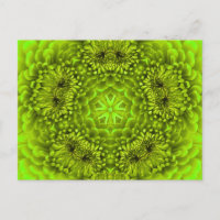 FLEUR VERTE DAHLIA