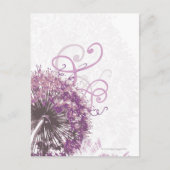 Carte Postale Fleur violette 3 (Devant)