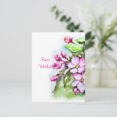 Carte Postale Fleurit d'Apple (Debout devant)