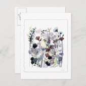 Carte Postale Fleurons de balancement II (Devant / Derrière)