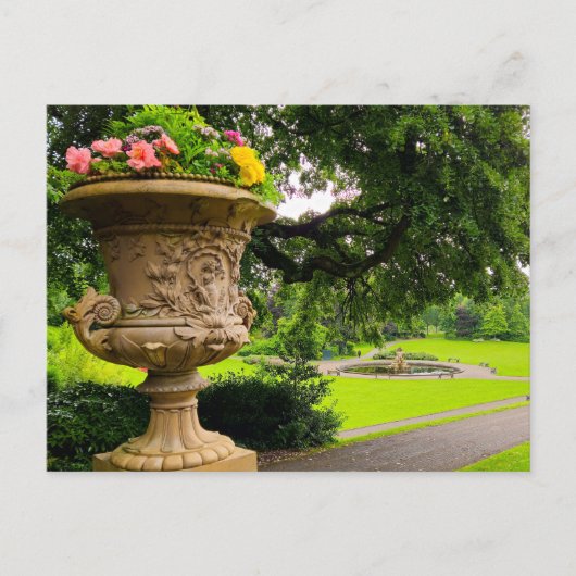 Carte Postale Fleurs (Devant)