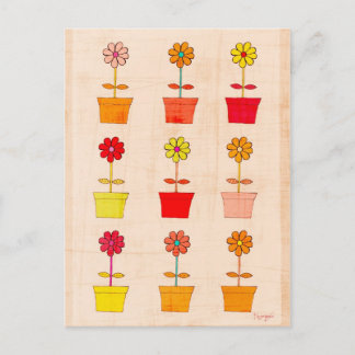 Carte Postale Fleurs