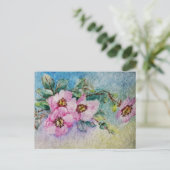 Carte Postale Fleurs (Debout devant)