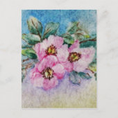 Carte Postale Fleurs (Devant)