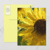 Carte Postale fleurs (Devant / Derrière)