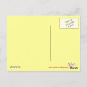 Carte Postale fleurs (Dos)